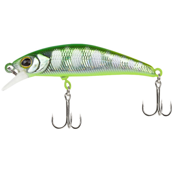 Wobbler Jackall Tricoroll Ryushin 43HW 43mm 3.0g Flash Green Back