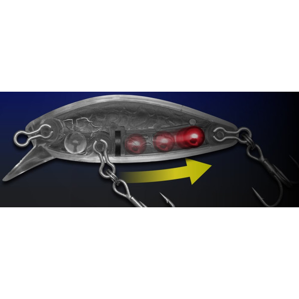Wobbler Jackall Abbey Minnow 38SF 38mm 2.4g Koika