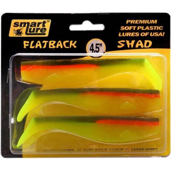 Silicone Smart Lure FLATBACK SHAD 11.5cm (4.5") 005