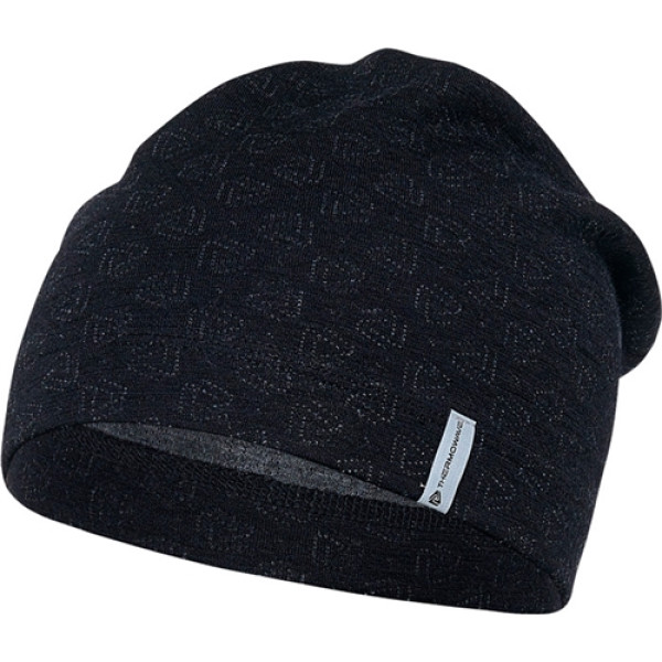 Шапка Thermowave Merino Train Beanie. S/M. Черный