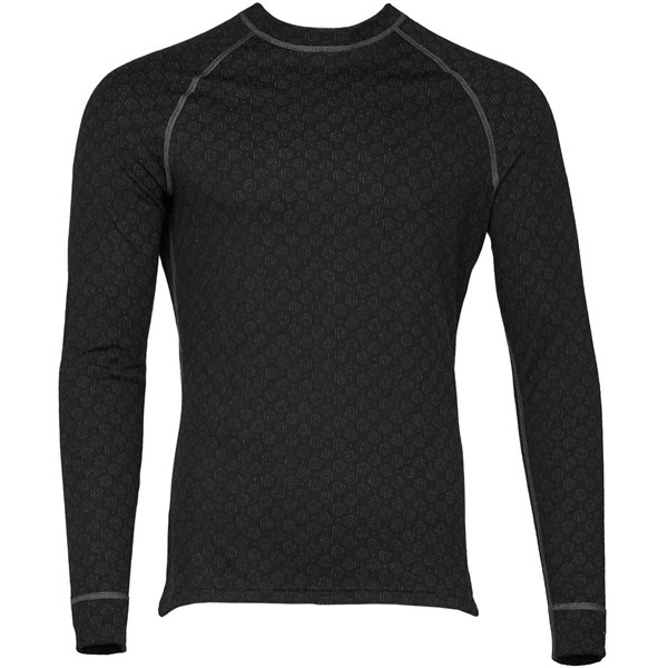 Thermowave Merino Xtreme Long-Sleeve Thermal Sweater. Black