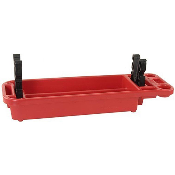 MTM Gunsmith's Maintenance Center RMC-5 Gun Cleaning Stand. Made of plastic. Color: red.