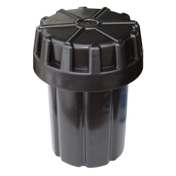 MTM Stash Container 7”(D) x 12.4” Color: Black