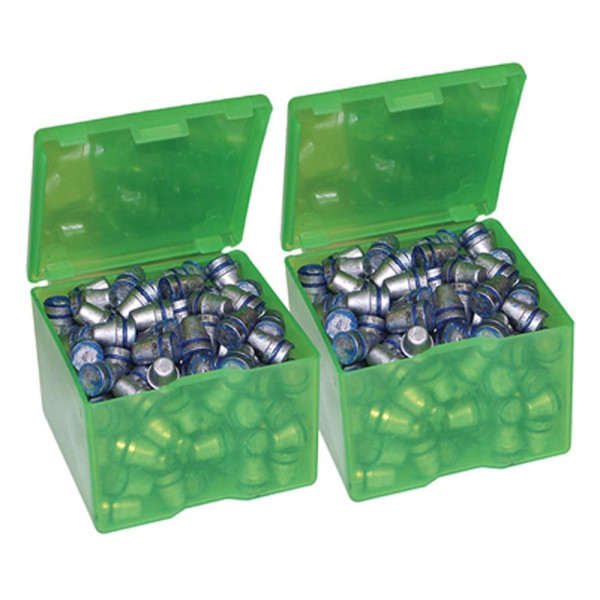Коробка для кульок MTM Cast Bullet Box (8,6х8,6х6,3 см) (2 шт). Колір – зелений