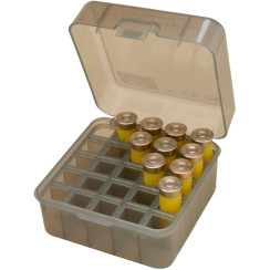 Коробка MTM Dual Gauge Shotshell Case 3.5" на 25 патронів кал. 12/89. Колір - димчастий
