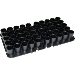 Підставка MTM Shotshell Tray на 50 глакоствольних патронів 16 кал. Колір – чорний