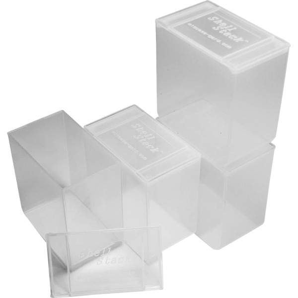 Коробка MTM Shell Stack на 25 набоїв 12 кал. (4 шт.). Колір – прозорий