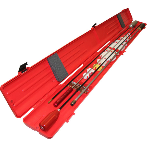 MTM CRC Cleaning Rod Case. Color: Red