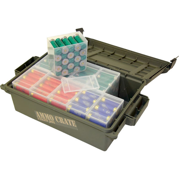 MTM ACR4-18 utility box. Color: olive.