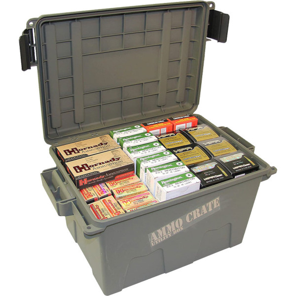 MTM ACR7-18 utility box. Color: olive.