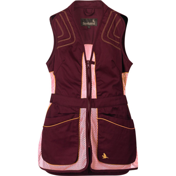 Жилет Seeland Skeet II lady XL Бордовий