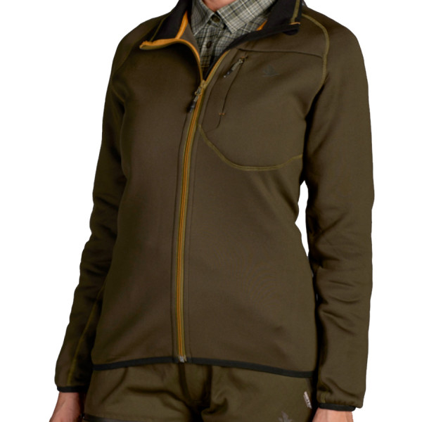 Куртка Seeland Hawker Full Zip Fleece Women L Зеленый