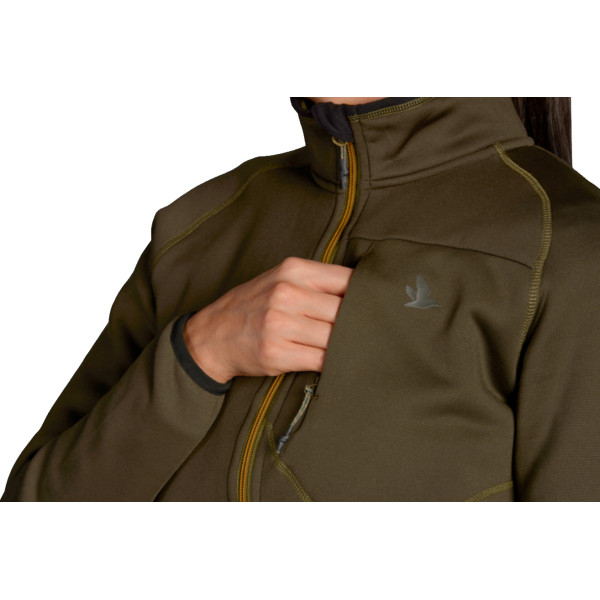 Куртка Seeland Hawker Full Zip Fleece Women L Зеленый