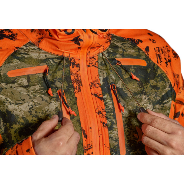 Seeland Vintage InVis 48 Jacket Green/Orange
