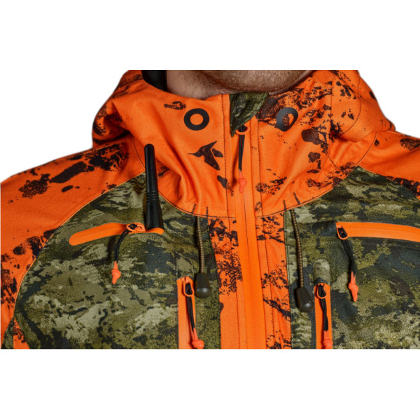 Seeland Vintage InVis 48 Jacket Green/Orange