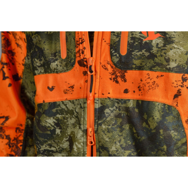 Seeland Vintage InVis 48 Jacket Green/Orange