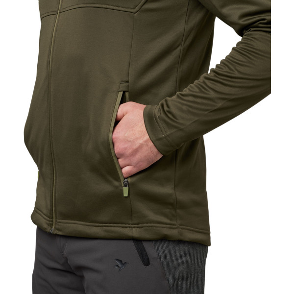 Seeland Elliot Fleece L Green Sweater