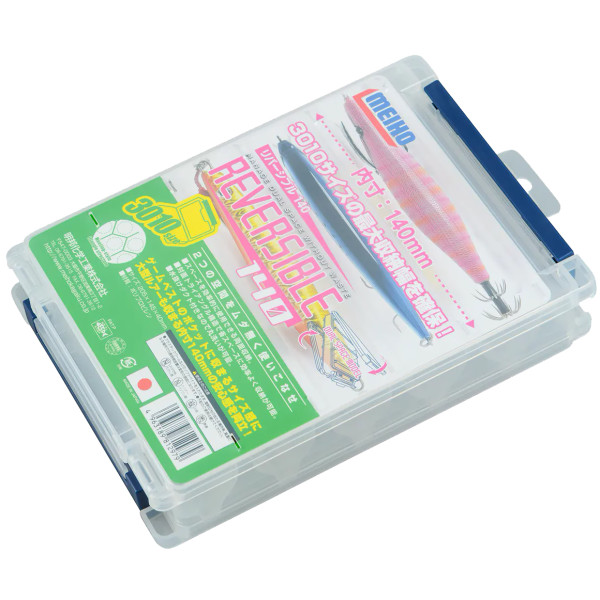Box Meiho Reversible 140 205x145x40mm c:clear