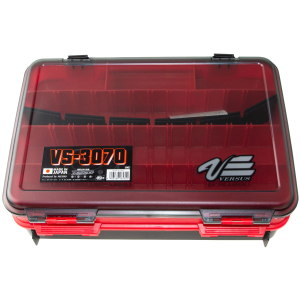 Meiho VS-3070 Black/Red Two-Tone Box