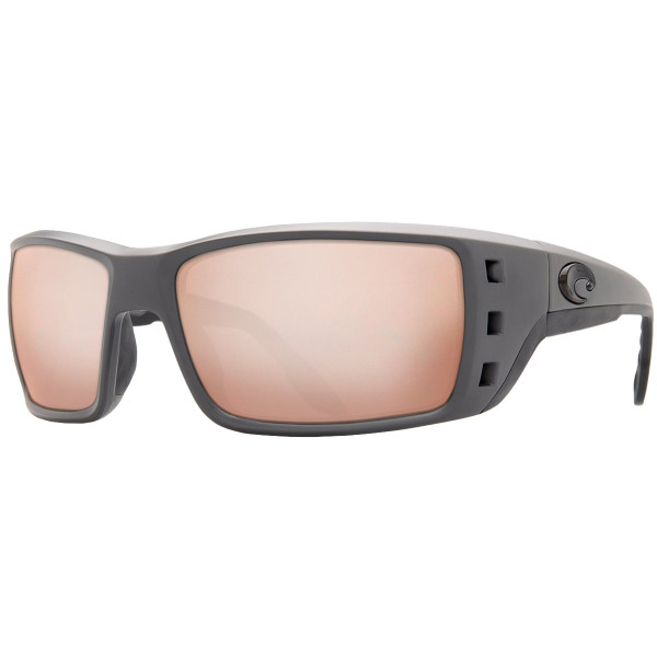 Очки Costa Del Mar Permit Matte Gray Copper Silver Mirror 580G