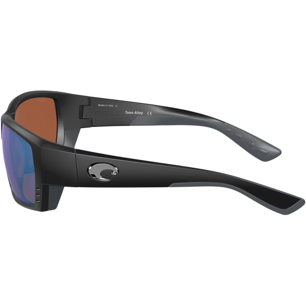 Sunglasses Costa Del Mar Tuna Alley matte Black/green mirror 580G