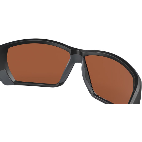 Sunglasses Costa Del Mar Tuna Alley matte Black/green mirror 580G