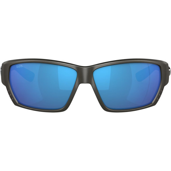 Sunglasses Costa Del Mar Tuna Alley Matte Steel Gray Mtlc Blue Mirror 580G
