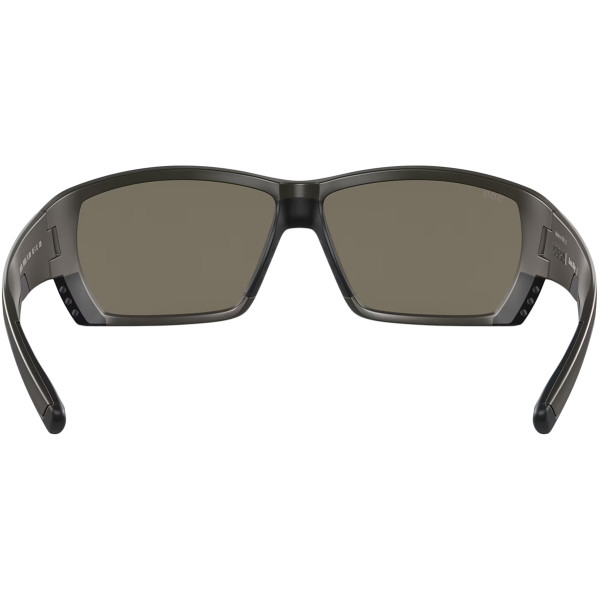 Sunglasses Costa Del Mar Tuna Alley Matte Steel Gray Mtlc Blue Mirror 580G