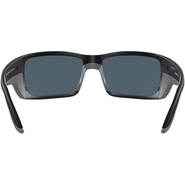 Costa Del Mar Permit Matte Black Gray 580P Sunglasses