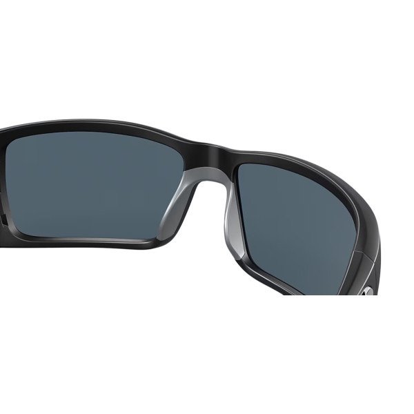 Costa Del Mar Permit Matte Black Gray 580P Sunglasses