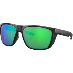 Очки Costa Del Mar Ferg XL Matte Black Green Mirror 580P
