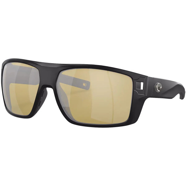 Sunglasses Costa Del Mar Diego 11 Matte Black Copper Silver Mirror 580G