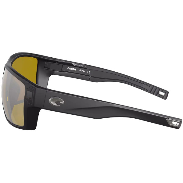 Sunglasses Costa Del Mar Diego 11 Matte Black Copper Silver Mirror 580G
