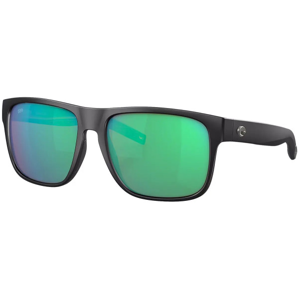 Sunglasses Costa Del Mar Spearo XL 11 Matte Black Green Mirror 580G