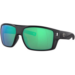 Очки Costa Del Mar Diego 11 Matte Black Green Mirror 580G