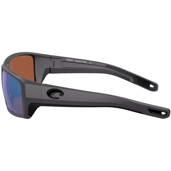 Sunglasses Costa Del Mar Fantail Pro 98 Matte Gray Green Mirror 580G