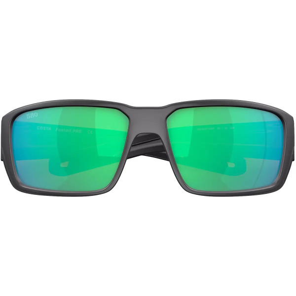 Sunglasses Costa Del Mar Fantail Pro 98 Matte Gray Green Mirror 580G