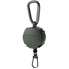 Ретривер DaiichiSeiko Carabiner Reel + Micro Case ц:foliage green