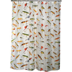 Riversedge Lure Shower Curtain 2.15m high.