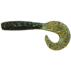 Silicone Big Bite Baits Finesse Grub 4" Bluegill