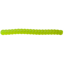 Silicone Big Bite Baits Trout Worm 2" Chart Pearl