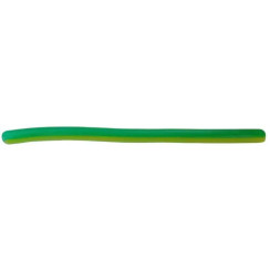 Silicone Big Bite Baits Trout Worm 3" Green/Yellow