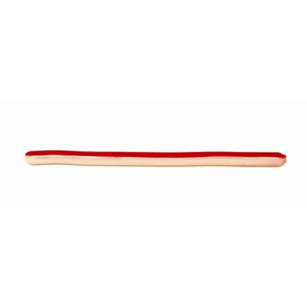Silicone Big Bite Baits Trout Worm 3" Red/White