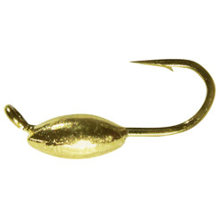 Блешня вольфрамова Shark Овсинка 0,1g 1.5mm гачок D18 ц:золото