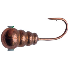 Tungsten jig Shark Larva 0.68g 4.0mm hook D16 c: copper