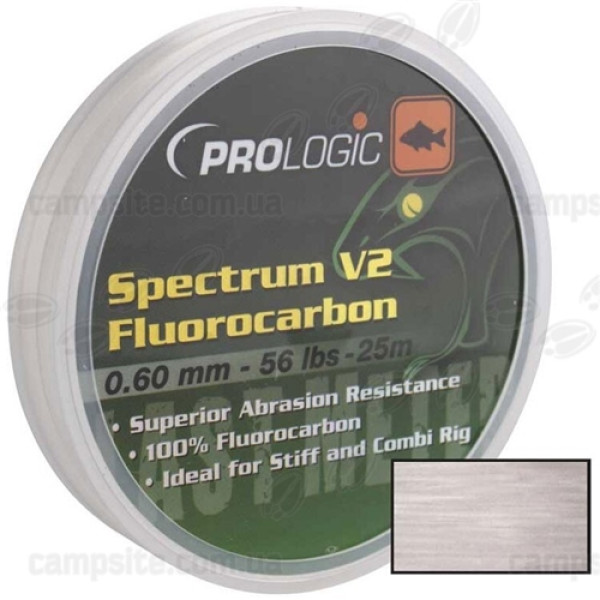 Флюорокарбон Prologic Spectrum V2 25m FC 0.50mm 37lb