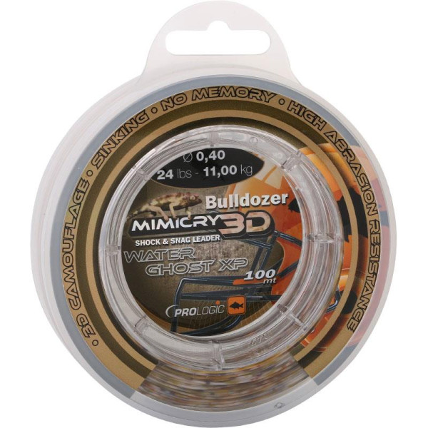 Шоклідер Prologic Bulldozer Mimicry Water Ghost XP 100m 0.40mm 24lb/11.0kg