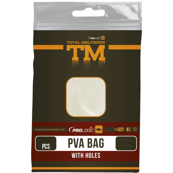 ПВА пакет Prologic TM PVA Bag With Holes 80x125mm (18шт/уп)