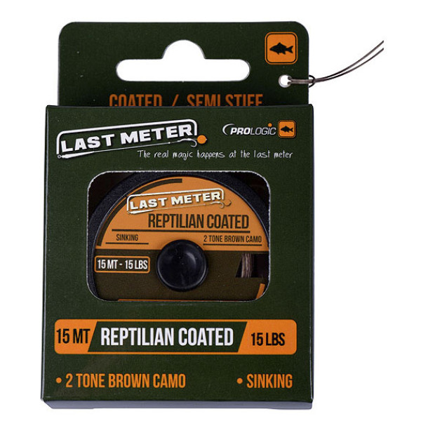 Поводковый материал Prologic Reptilian Coated 15m 25lbs