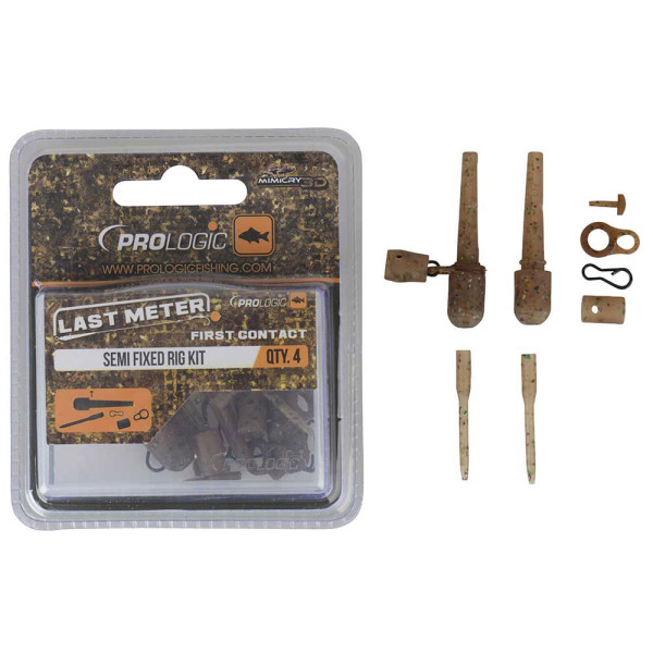Набор Prologic LM Mimicry Semi Fixed Rig Kit для оснастки (4шт/уп)